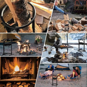 Fendeur de Bois Compact et Sûr | Préparation Facile du Bois de Chauffage