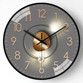 Horloge Murale Numérique Élégante - Fonctionnement Silencieux et Design Raffiné