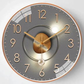 Horloge Murale Numérique Élégante - Fonctionnement Silencieux et Design Raffiné