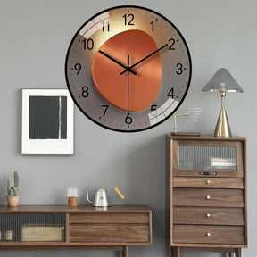 Horloge Murale Numérique Élégante - Fonctionnement Silencieux et Design Raffiné