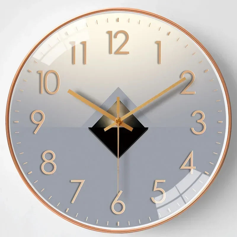 Horloge Murale Numérique Élégante - Fonctionnement Silencieux et Design Raffiné