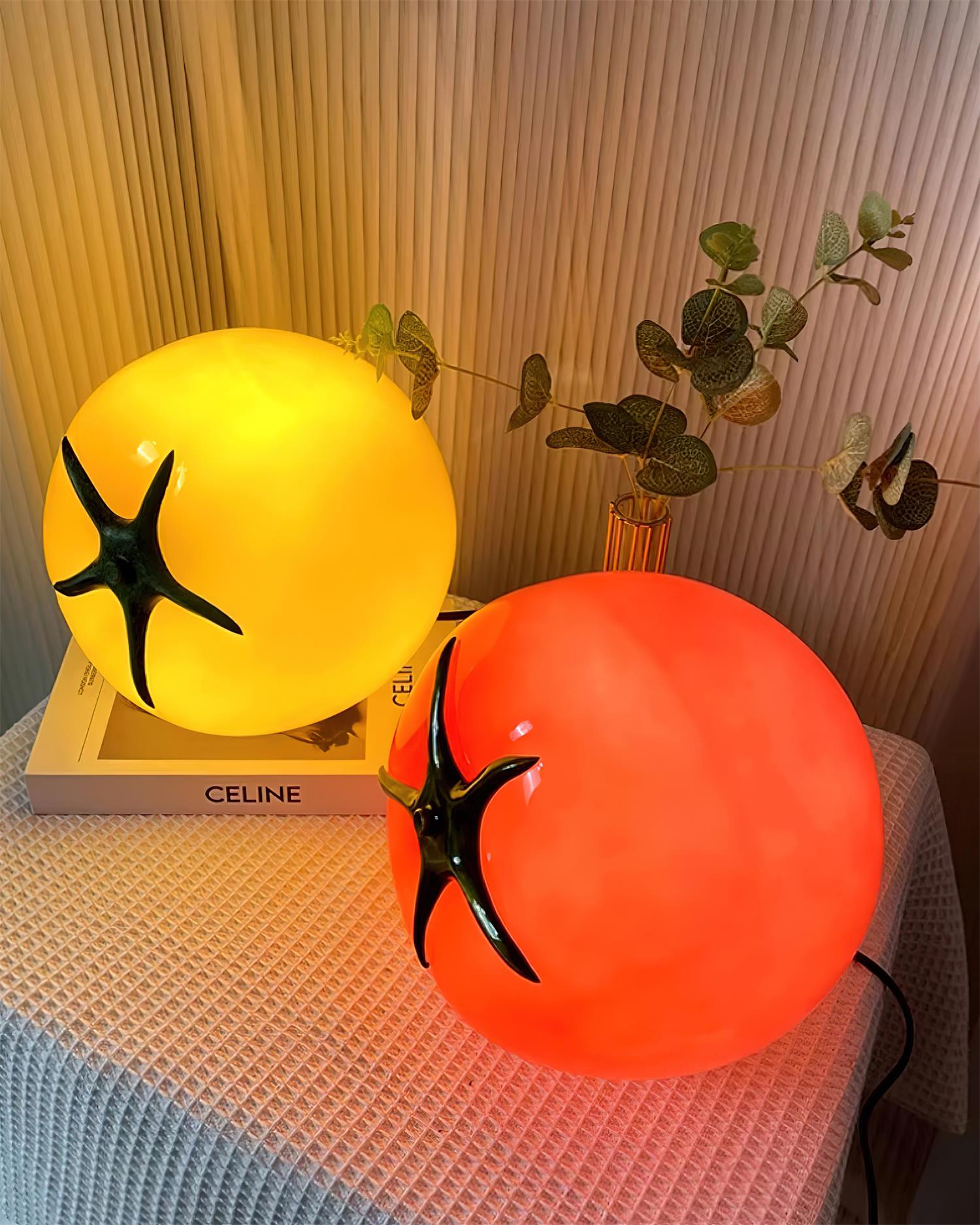 Lampe de Table en Verre - Design Ludique et Éclairant