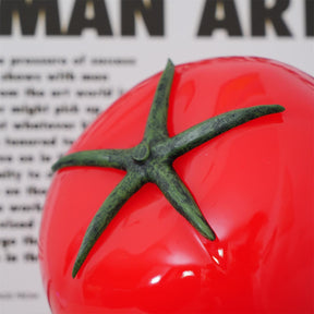 Lampe de Table en Résine Tomate - Éclairage Ludique et Ambiance Chaleureuse