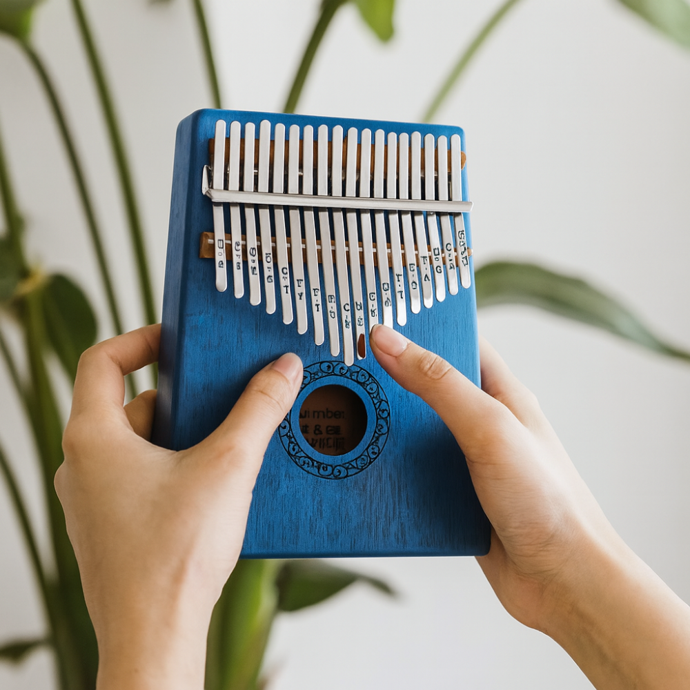 Kalimba à Pouce 17 Touches - Son Clair et Design Portable
