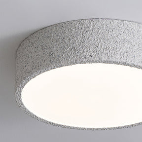 Lampe de Plafond Minimaliste - Design Brutaliste et Éclairage Doux