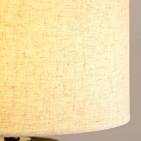 Lampe de Table Contemporaine en Céramique - Élégance et Lumière Chaleureuse
