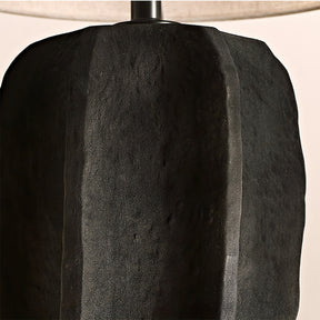 Lampe de Table Contemporaine en Céramique - Élégance et Lumière Chaleureuse