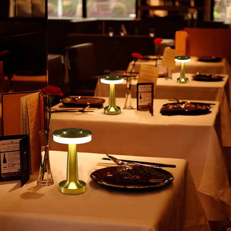 Lampe de Table LED Portable - Éclairage Ambiant avec Batterie Rechargeable