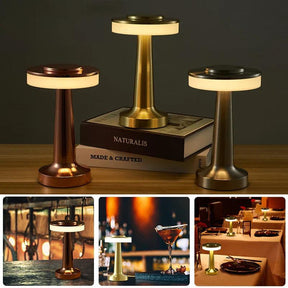 Lampe de Table LED Portable - Éclairage Ambiant avec Batterie Rechargeable