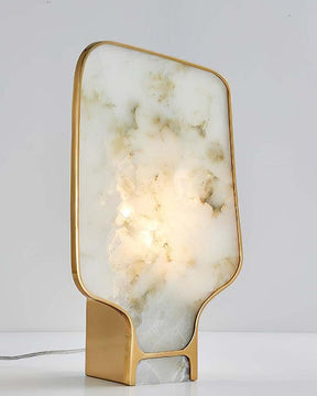 Lampe en Albâtre Élégante - Éclairage Sophistiqué pour Intérieur