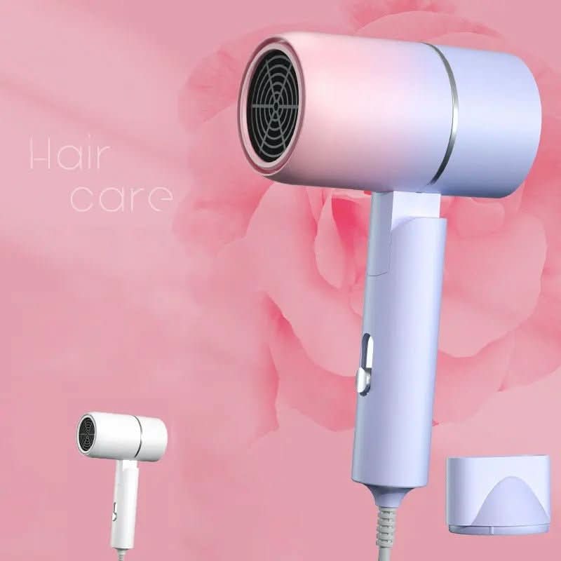 Sèche-cheveux Pliable Ionique - Compact et Pratique pour Voyager