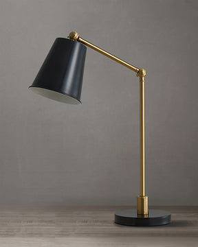 Lampe de Bureau Moderne en Laiton - Design Élégant et Efficace