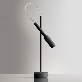 Lampe de Table Moderne Noir - Ambiance Chaleureuse et Élégante