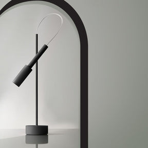 Lampe de Table Moderne Noir - Ambiance Chaleureuse et Élégante