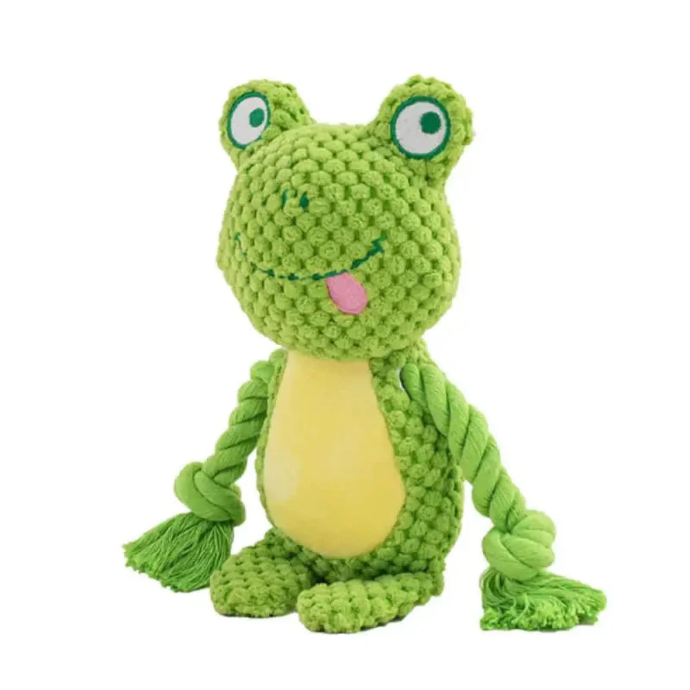 Jouet en Peluche Résistant pour Chiens - Durable et Squeaker Interactif