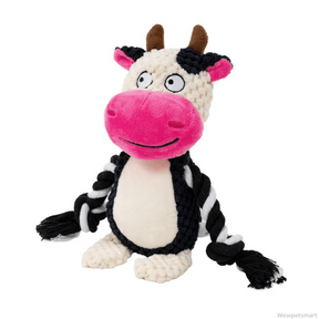 Jouet en Peluche Résistant pour Chiens - Durable et Squeaker Interactif