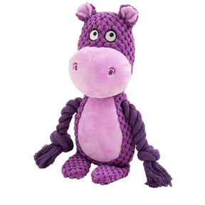 Jouet en Peluche Résistant pour Chiens - Durable et Squeaker Interactif