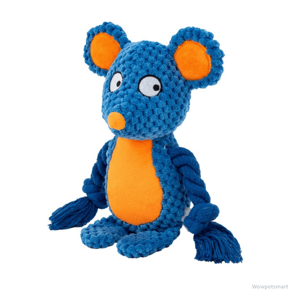 Jouet en Peluche Résistant pour Chiens - Durable et Squeaker Interactif
