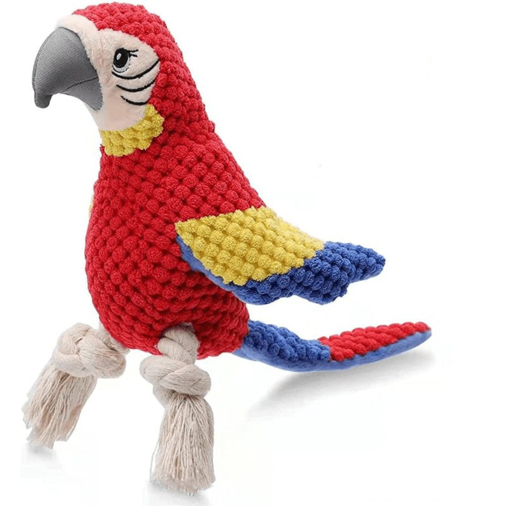 Jouet en Peluche Résistant pour Chiens - Durable et Squeaker Interactif