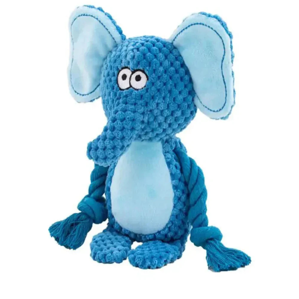 Jouet en Peluche Résistant pour Chiens - Durable et Squeaker Interactif