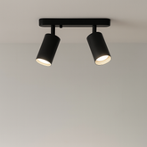 Lampe de Plafond Rotative à 2 Têtes - Éclairage Ciblé et Élégance Moderne