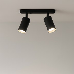 Lampe de Plafond Rotative à 2 Têtes - Éclairage Ciblé et Élégance Moderne