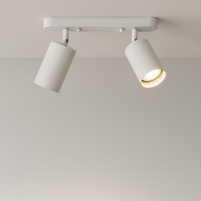 Lampe de Plafond Rotative à 2 Têtes - Éclairage Ciblé et Élégance Moderne