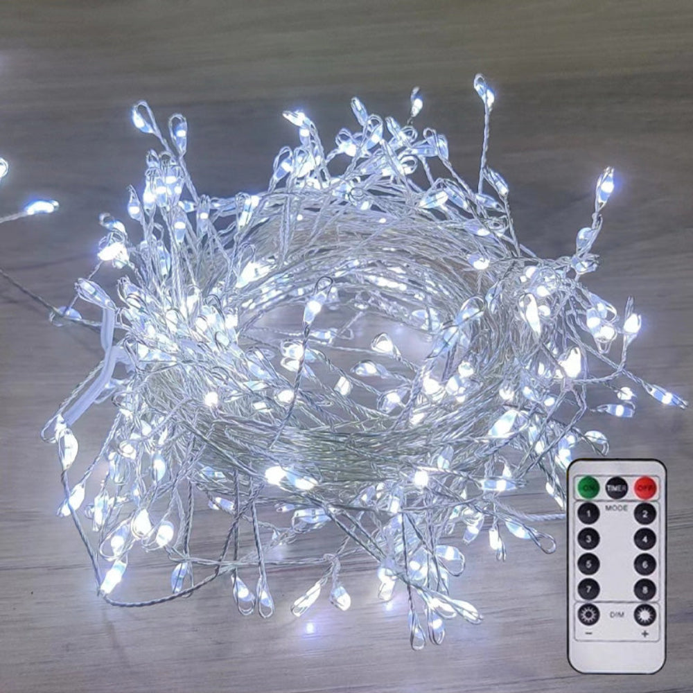 Guirlande Lumineuse en Fil de Cuivre - Télécommande et Ambiance Chaleureuse