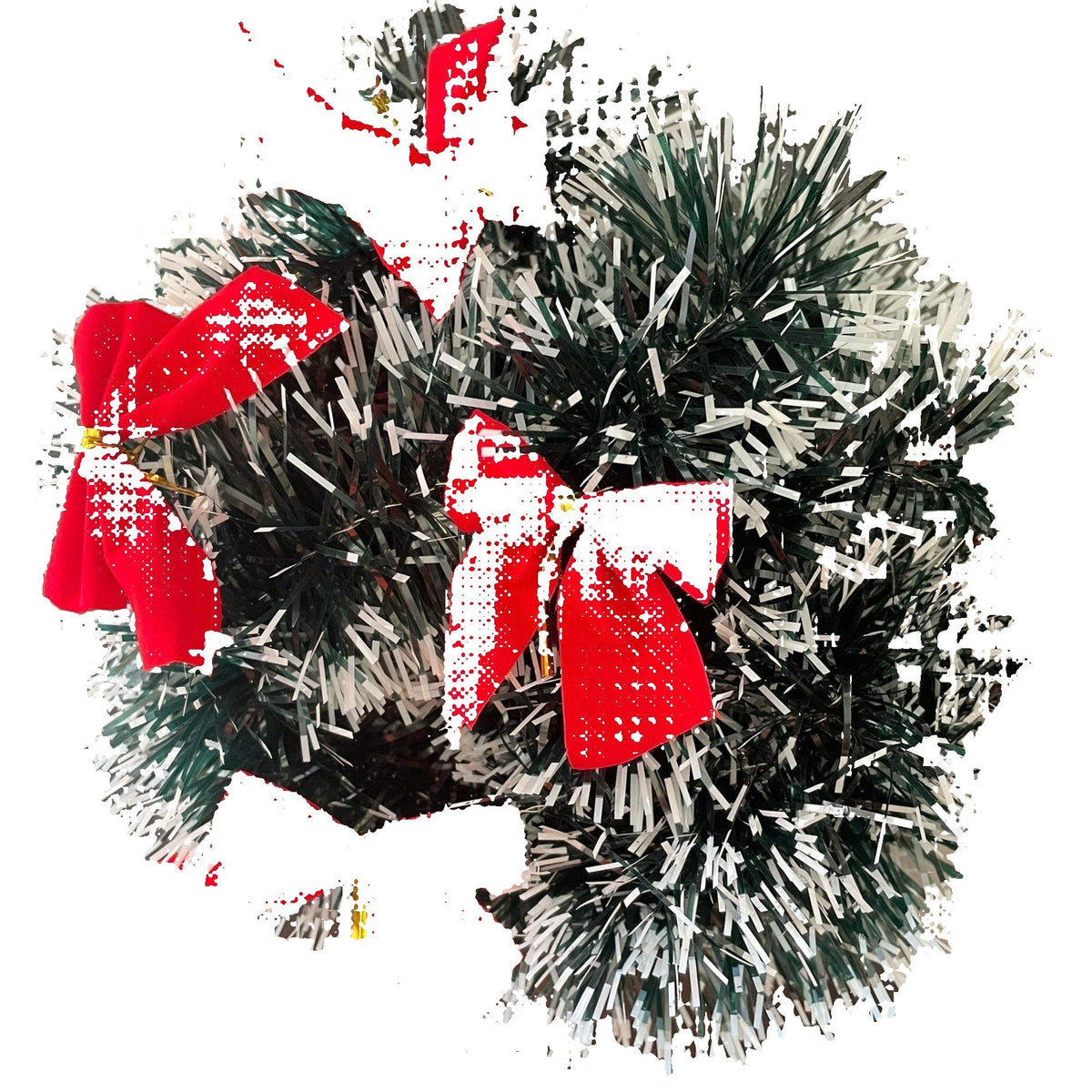Guirlandes Lumineuses LED de Noël - Ensemble de 2 Pièces pour Intérieur et Extérieur