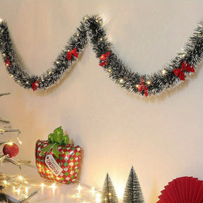 Guirlandes Lumineuses LED de Noël - Ensemble de 2 Pièces pour Intérieur et Extérieur