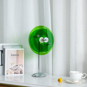 Lampe de Table Géométrique Élégante - Design Réfléchissant et Sophistiqué