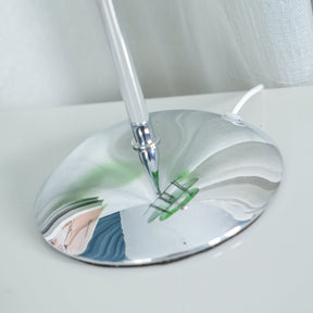 Lampe de Table Géométrique Élégante - Design Réfléchissant et Sophistiqué