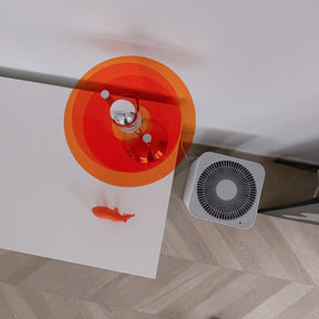 Lampe de Table Géométrique Élégante - Design Réfléchissant et Sophistiqué