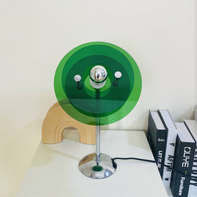 Lampe de Table Géométrique Élégante - Design Réfléchissant et Sophistiqué
