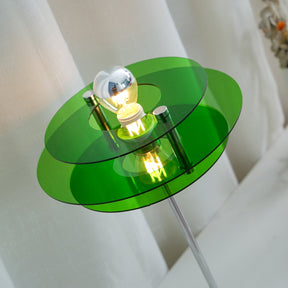 Lampe de Table Géométrique Élégante - Design Réfléchissant et Sophistiqué