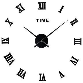 Horloge Murale Géométrique Moderne - Décoration Élégante pour Salon
