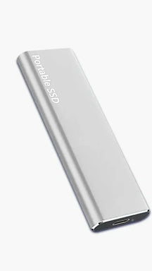 Disque Dur USB-C Portable - Transfert Rapide et Construction Durable
