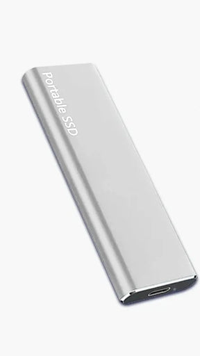 Disque Dur USB-C Portable - Transfert Rapide et Construction Durable