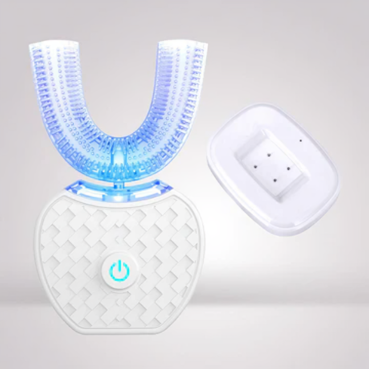 Brosse à Dents Électrique Ultrasonique - Blanchiment Rapide et Nettoyage Profond