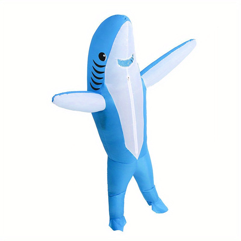 Costume Gonflable de Requin pour Halloween - Amusant et Confortable à Porter