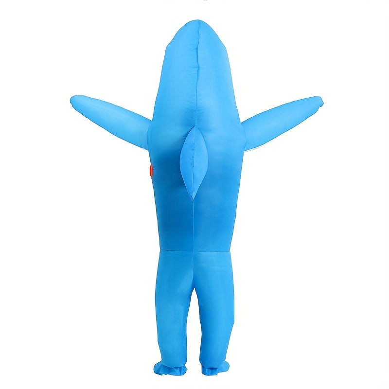 Costume Gonflable de Requin pour Halloween - Amusant et Confortable à Porter