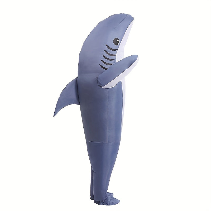 Costume Gonflable de Requin pour Halloween - Amusant et Confortable à Porter