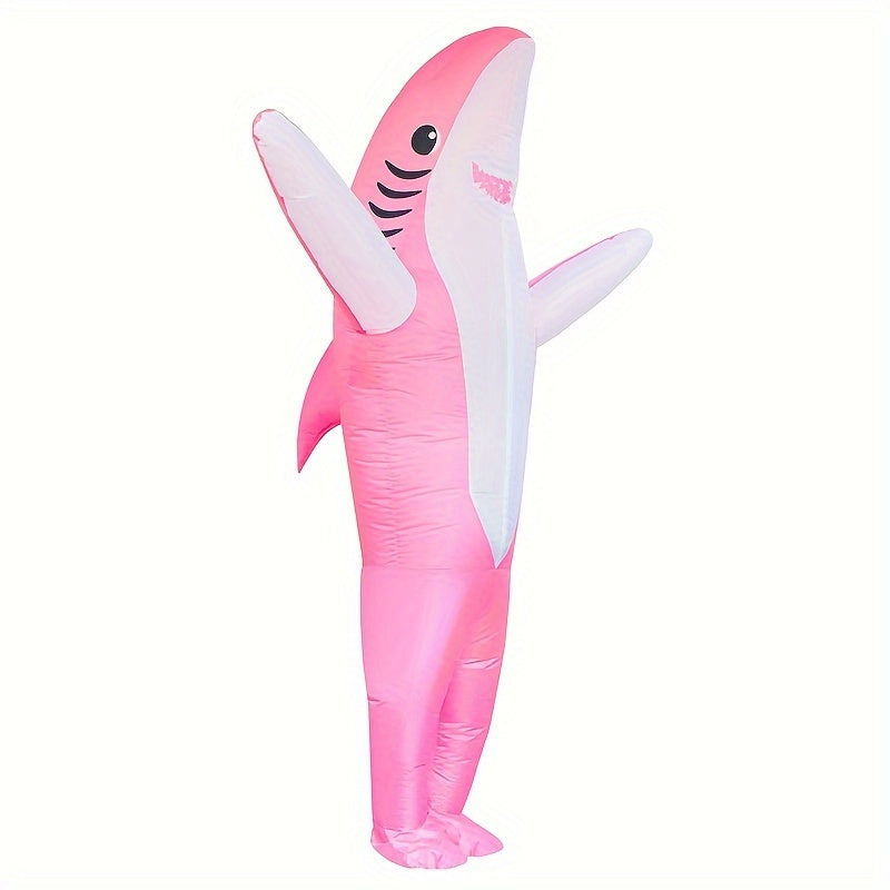 Costume Gonflable de Requin pour Halloween - Amusant et Confortable à Porter