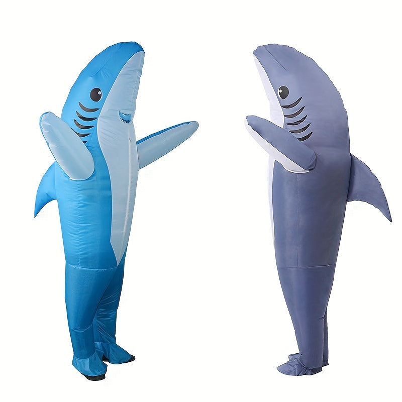 Costume Gonflable de Requin pour Halloween - Amusant et Confortable à Porter