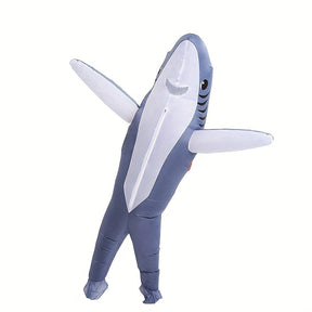 Costume Gonflable de Requin pour Halloween - Amusant et Confortable à Porter