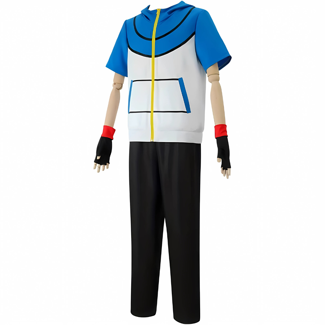 Costume d'Halloween Anime Unisexe - Ensemble Complet avec Chapeau et Gants
