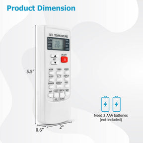 Télécommande Universelle pour Climatiseur - Contrôle Facile et Programmable