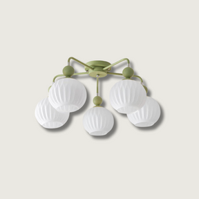 Lampe de Plafond Élégante en Verre - Design Moderne et Lumière Chaude