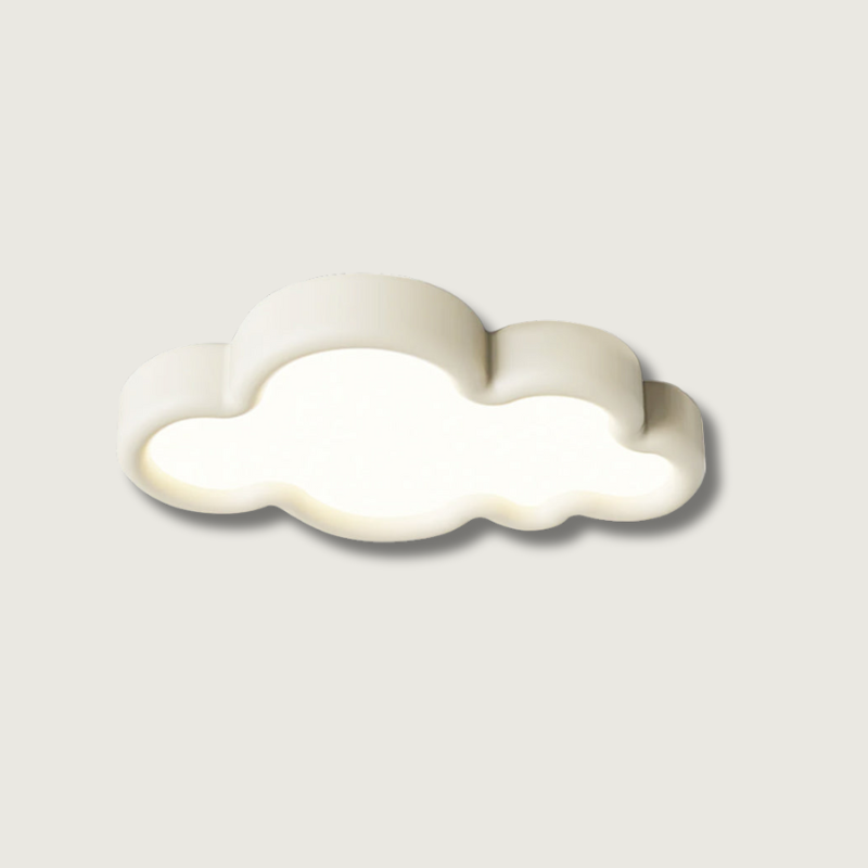 Lampe de Plafond Royale pour Enfant - Design Nuageux et Éclairage Accueillant
