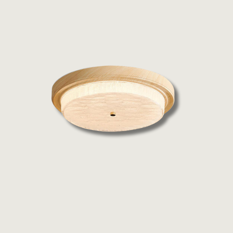 Plafonnier Moderne en Métal et Verre - Éclairage Intime et Élégant